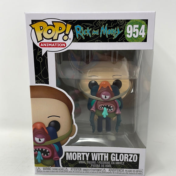 Funko Pop! Animation Rick And Morty Morty With Glorzo 954