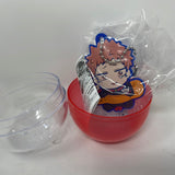 Gashapon Jujutsu Kaisen Chara Banchokou Rubber Mascot 2 Yuji Itadori