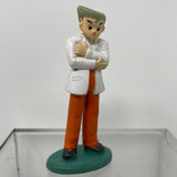 RARE Professor Oak 2.75" Tomy PVC Action Figure Nintendo Pokemon Trainer