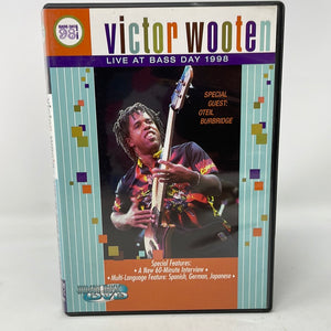 DVD Victor Wooten Live At Bass Day 1998 Hudson Music DVD