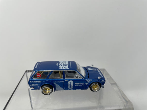 Mini GT Kaido House Datsun KAIDO 510 Wagon Blue 1:64 KHMG011