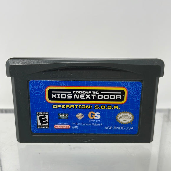 GBA Codename Kids Next Door Operation: S.O.D.A.