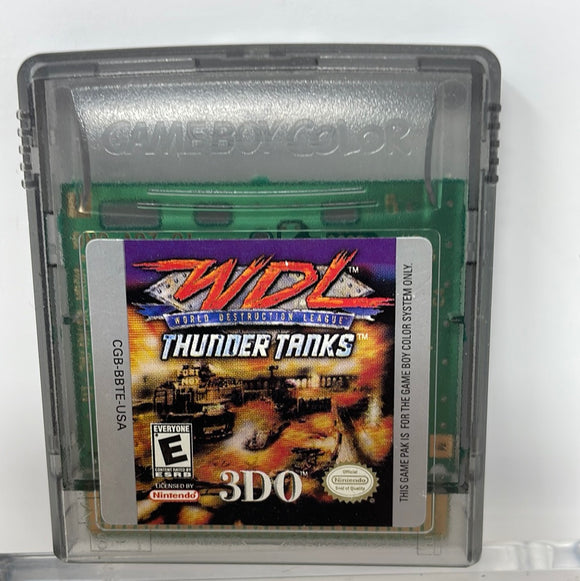 Gameboy Color WDL: Thunder Tanks
