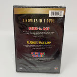 DVD 3 Full Length Features Felix the Cat, Aladdin and the Magic Lamp, Gulliver’s Travels (Sealed)