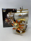 One Piece World Collectable Figure One Piece Mega World Collectable Figure Special!! Mega Thousand Sunny Ship Gold Color Special Statue