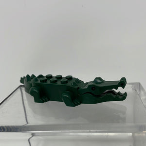 LEGO Alligator Crocodile Minifigure Animal 18904 Dark Green