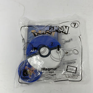 2019 Collector's Pokemon Magmar McDonald's #7 Happy Meal Toy (with Pokemon Card)