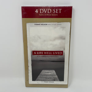 DVD Tommy Nelson Bible Study Series A Life Well Lived 4 DVD Set (Sealed)