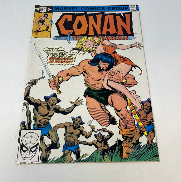 Marvel Comics Conan The Barbarian #108 March 1980