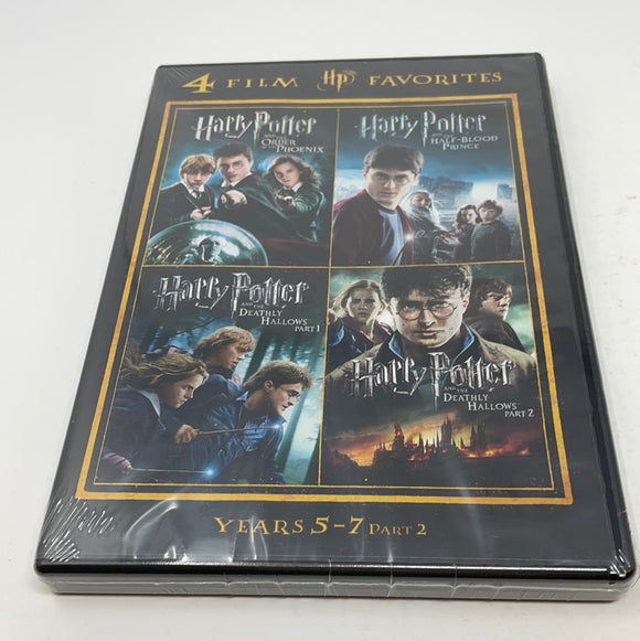 DVD 4 Film Harry Potter Favorites (Sealed)