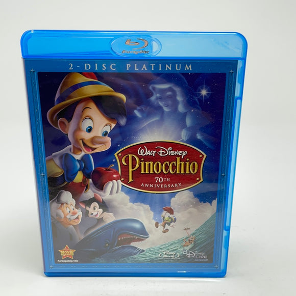 Blu-Ray Disney Pinocchio 70th Anniversary 2-Disc Platinum
