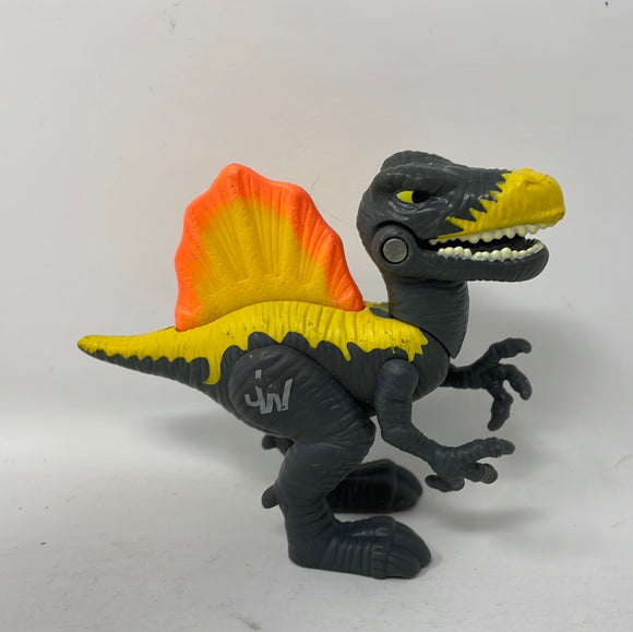 Jurassic World JW Hasbro Chomp N Stomp Velociraptor Dinosaur Figure 3