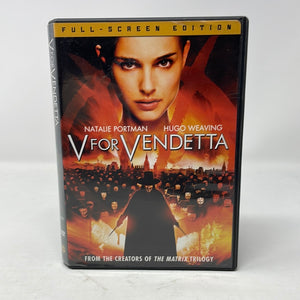 DVD Edition V For Vendetta Full Screen