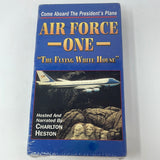 VHS Come Aboard The President’s Plane Air Force One “The Flying White House” Hosted and Narrated By Charlton Heston Sealed