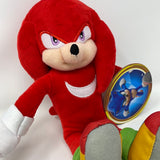 2022 Sonic The Hedgehog 2 The Movie KNUCKLES 9" Soft Plush NEW w/Tags!