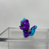 HATCHIMALS COLLEGGTIBLES SEASON 1 FOREST PURPLE & BLUE SKUNK WITH SILVER WINGS