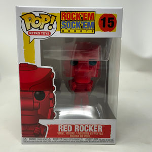 Funko Pop Toys Rock Em Sock Em Robots Red Rocker #15