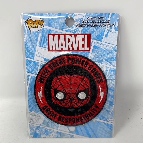 Loungefly Official Pop! Marvel Spider-Man Iron On Patch Embroidered New 3