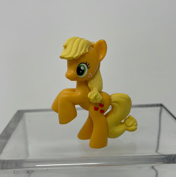 My Little Pony MLP Hasbro 2 Inches Tall Mini Pony Applejack With Freckles