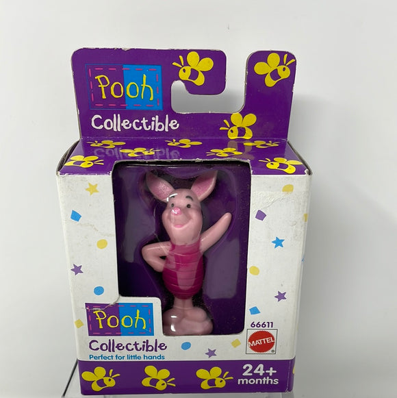 Mattel Disney WINNIE THE POOH Collectible 3” PIGLET Figure 66611