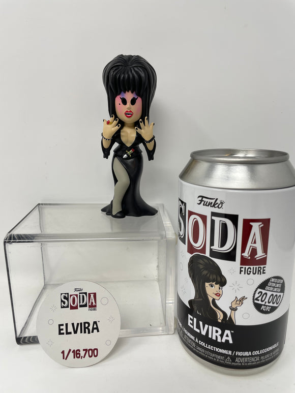 Funko Soda Elvira Entertainment Earth Exclusive