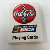 Vintage 1999 NASCAR Coca-Cola Bicycle Playing Cards - New Sealed