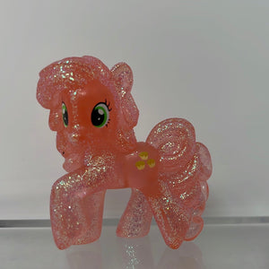 My Little Pony G4 Mini Pony Figure Clear Glitter Muffins MLP Hasbro