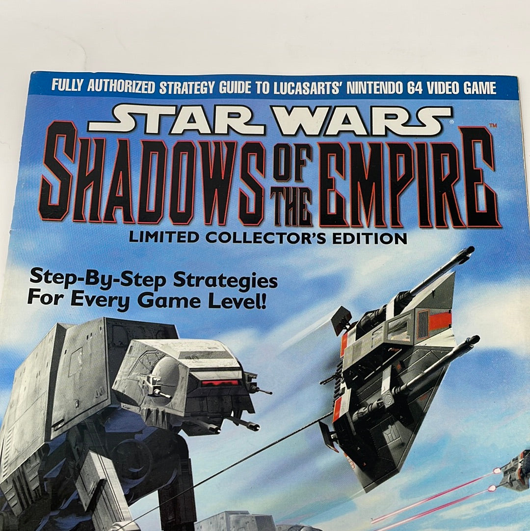 Star Wars Shadows Of Empire Limited Collector's Guide EGM Nintendo