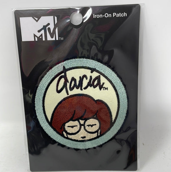 Offical Mtv daria Iron on Patch Sealed loungefly music Television 