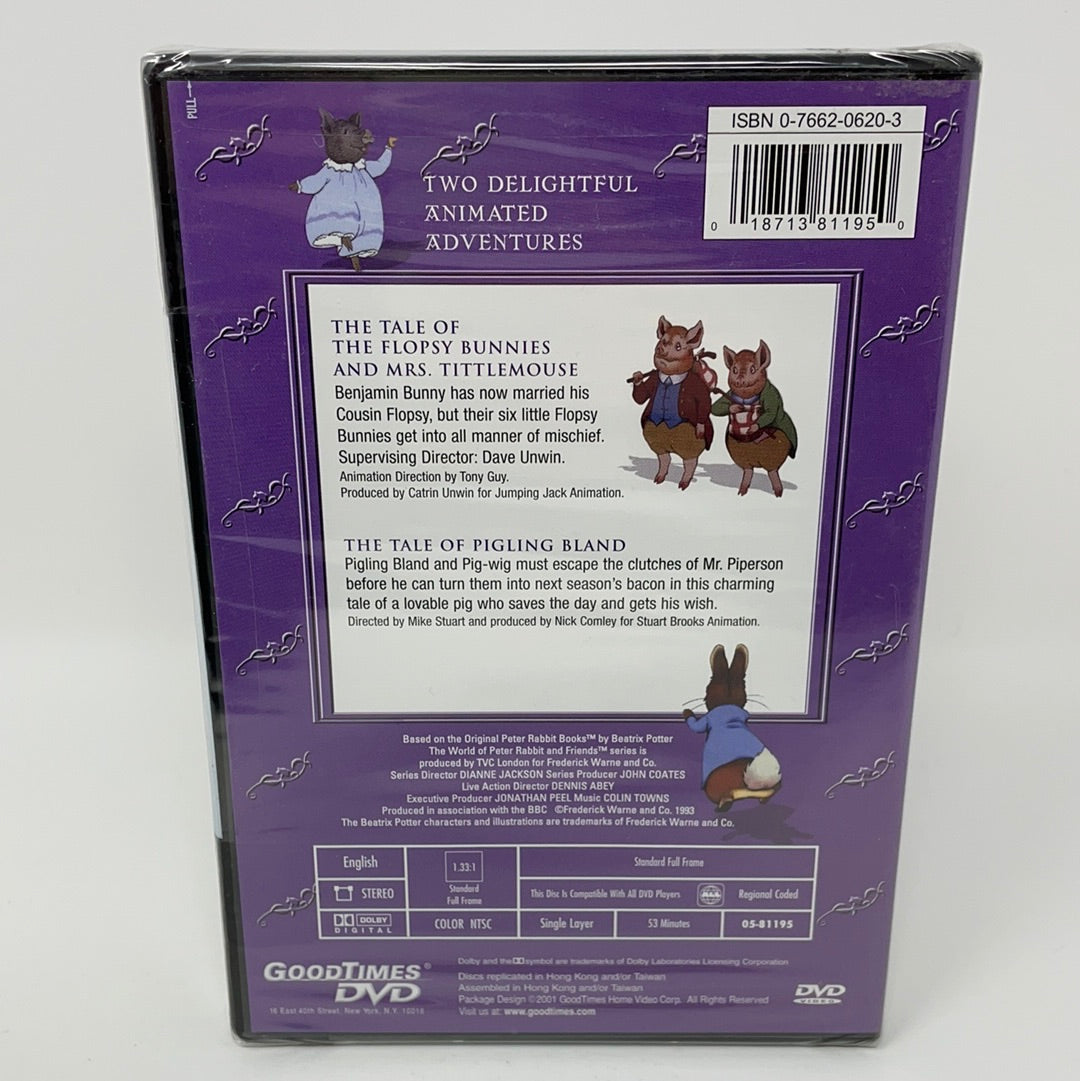 Peter Rabbit Dvd Collection DVD Double Feature The Peter Rabbit Collection The Tales Of The Flopsy ...