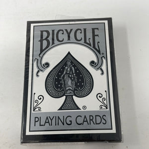 Brand New Sealed Bicycle Poker Playing Cards Deck 2128 Silver & White