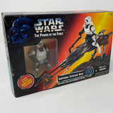 Star Wars The Power Of The Force Imperial Speeder Bike