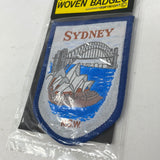 NIP Sydney NSW Australia Opera House Harbour Bridge Souvenir Woven Patch Badge