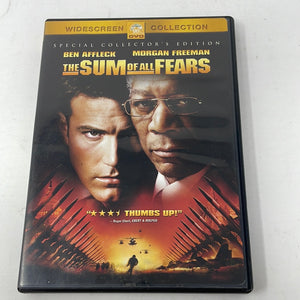 DVD The Sum of All Fears