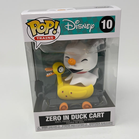 Funko Pop! Trains Disney Nightmare Before Christmas Zero in Duck Cart 10