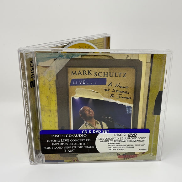 CD Mark Schultz Live A Night Of Stories And Songs
