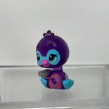 HATCHIMALS COLLEGGTIBLES  SEASON 4  Swanling DARK PURPLE SWAN Figure