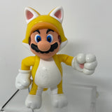 World of Nintendo 4" Figures Cat Mario
