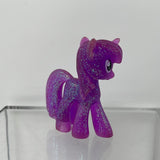 Hasbro My Little Pony Clear Glitter Mini Pony Twilight Sparkle MLP G4