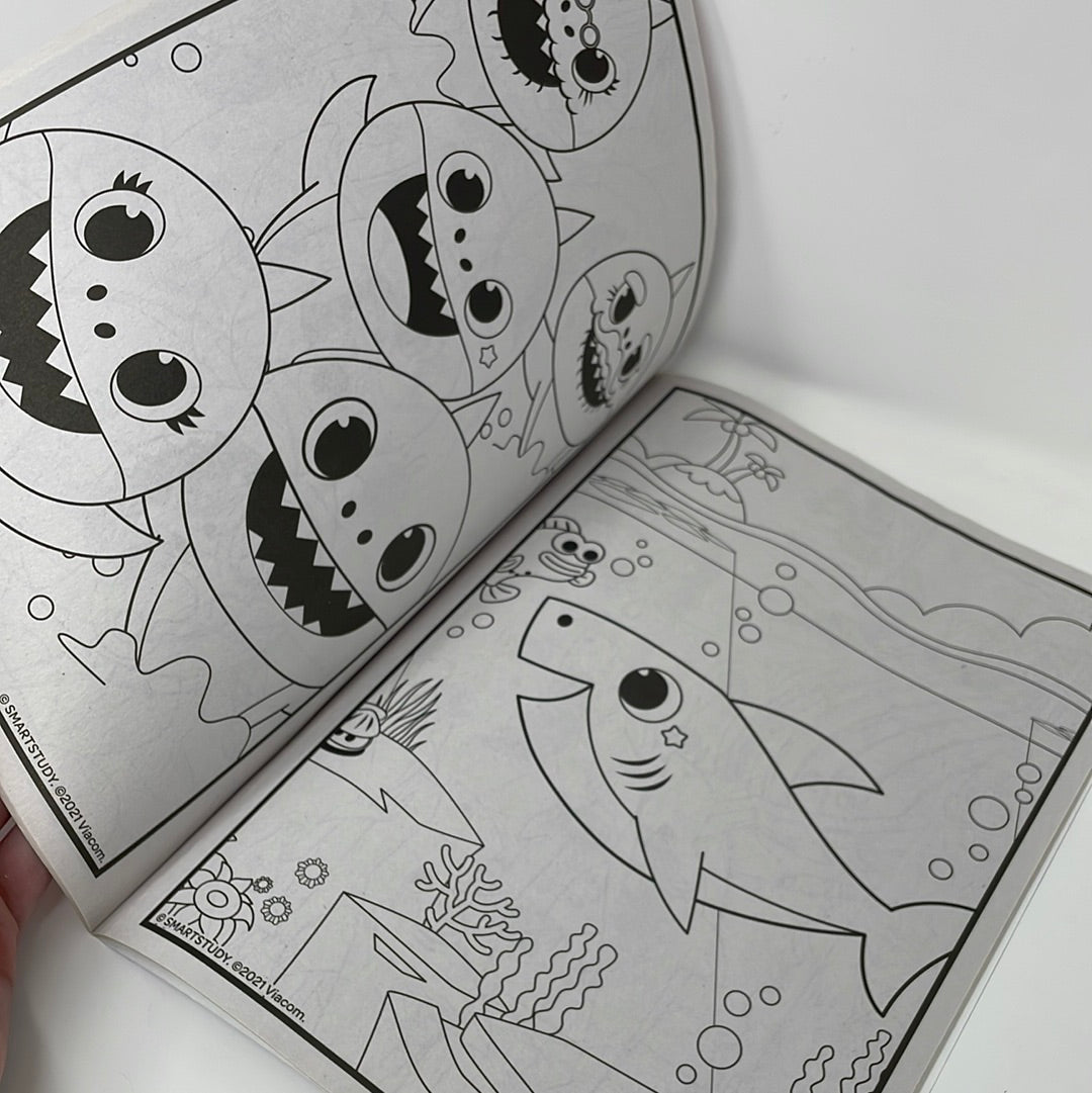 Crayola Nickelodeon Pinkfong Baby Shark Coloring Book 48 Pages New Crayola nickelodeon pinkfong baby shark coloring book 48 pages new