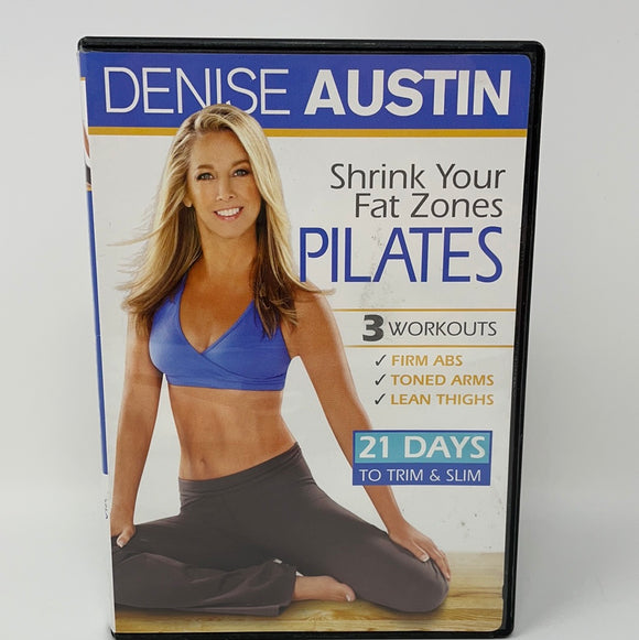 DVD Denise Austin Shrink Your Fat Zones Pilates