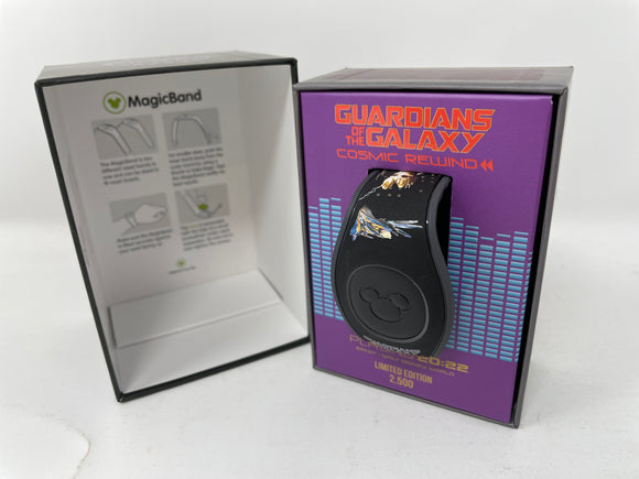 Disney Parks 2022 Epcot Guardians Of The Galaxy Cosmic Rewind Groot Magic Band