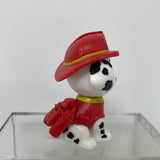 TY Beanie Boos Mini Boo MARSHALL Paw Patrol Dog Hand Painted Figure (2 inch)