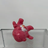 Care Bear Love-A-Lot Bear Hearts 1.6" Mini PVC Figure Cake Topper TCFC