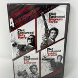 DVD 4 Film Favorites Warner Brothers Dirty Harry Collection (Sealed)