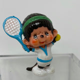 1979 Monchhichi Figure Tennis Player Blue Sekiguchi