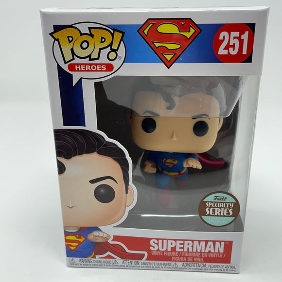 Funko Pop! Heroes Superman 251 Specialty Series