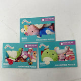Original Squishmallows Collectible Puzzle Pieces 2021 lot of 3
