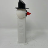 VINTAGE 1970 WHITE SNOWMAN PEZ DISPENSER MADE IN SLOVENIA RARE