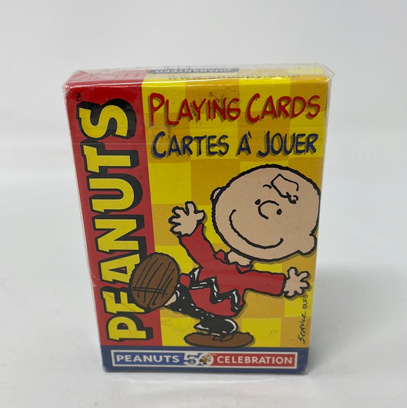 Playing Cards Peanuts 50TH Celebration Brand New